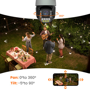 HD 3MP H.265 88X Digital Zoom 18X Optical Zoom PTZ Camera Auto-Tracking Compatible CMOS <strong>Cloud</strong> IP66 Waterproof Hik PoE IP Dome - Product Image 3