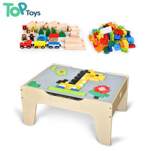 Đa-Mục Đích Hoạt Động Chơi Bảng Toddler Xây Dựng Khối Thiết Lập Cho Mầm Non Montessori Daycare Mẫu Giáo Phòng Ngủ Cho Các Trường Học - Product Image 1