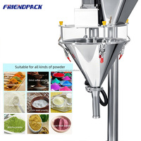 Machine de remplissage automatique de poudre sèche pour bouteilles, sachets, lait, cosmétiques, produits chimiques, avec dosage par pesage et vis doseuse