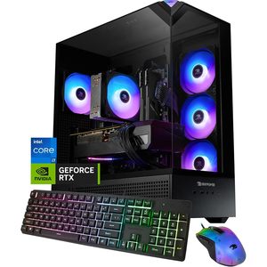 Ordinateur de bureau iBUYPOWER Element Gaming PC Intel Core i7 RTX 5070 12 Go 32 Go DDR5 1 To de stockage - Product Image 1
