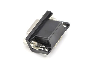 Yztech D-Sub ตัวเชื่อมต่อความหนาแน่นสูงตัวเมีย3แถว8.89มม. เลือกชุบทองแบบหมุดพลาสติกสีดำมาตรฐาน RoHS 15P - Product Image 6