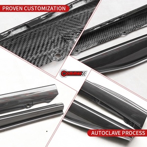 สเกิร์ตข้างสำหรับ Ferrari 296 GTB แบบ OEM ผลิตจากคาร์บอนไฟเบอร์แห้ง อะไหล่ตกแต่งรถยนต์ - Product Image 3