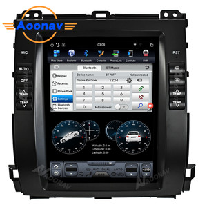 2din Android Xe Điều Khiển Dvd Video Của Đài Phát Thanh Máy Nghe Nhạc Trực Tuyến Cho Toyota Land Cruiser Prado 120 2002-2009 Cho Lexus GX470 - Product Image 4