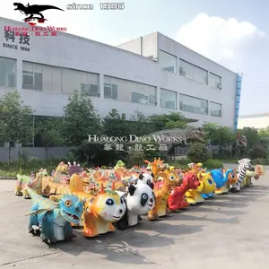 Kids Ride Car Münz betriebenes fern gesteuertes Dinosaurier auto