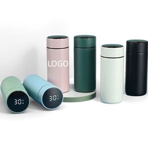 Promotional <b>Drinkware</b> Cup Smart Thermometer Water Cup 304 Stainless Steel Temperature Display Business Gift Straight Cup - Product Image 5