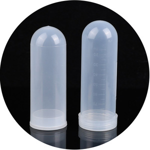Tubos de Centrífuga Hisamori de 100 ml, Graduados, de Fondo Redondo, Grado de Laboratorio, con Tapa de Rosca - Product Image 4