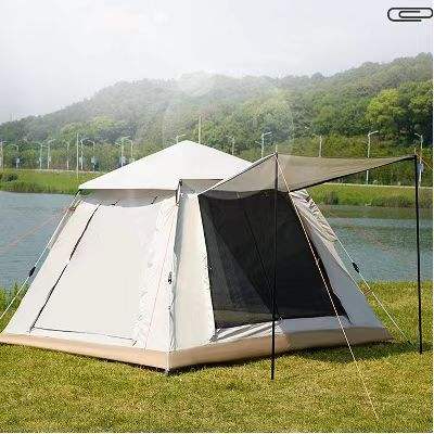 [3-4 คน] เต็นท์หน้าต่างแบบพาโนรามาตั้งแต่พื้นจรดเพดาน