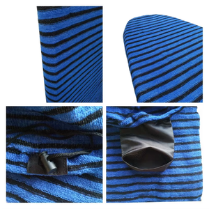 Chaussette de planche de surf personnalisée 100% polyester à séchage rapide 6'6 <span class=keywords><strong>housse</strong></span> de chaussette de planche de surf couverture de planche à pagaie debout en éponge légère - Product Image 5