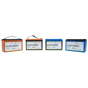 Batterie Lifepo4, 12v, 160ah, 200ah, Rechargeable, longue autonomie, pour vélo solaire