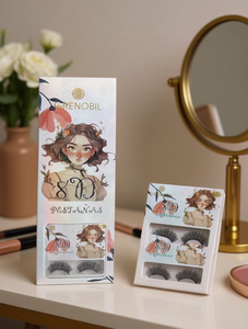 Ciglia Finte Grenobil 0.07mm Effetto Visone, Banda Invisibile, Effetto 3D, Ciglia a Striscia Completa - Product Image 2