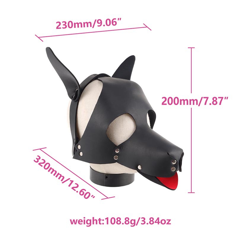 Erotic Pet Play BDSM Eye Mask for Bondage Lovers - Customize Your Dog Fetish Experience with Quality SM Toys Erotic Pet Play BDSM Eye Mask for Bondage Lovers - Customize Your Dog Fetish Experience with Quality SM Toys