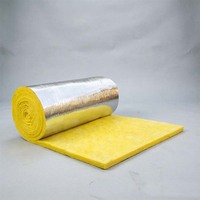 Rouleau d'isolation en laine de verre flexible avec matériaux insonorisants pour l'isolation thermique des toits