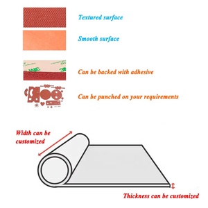 Lámina de Espuma de Silicona de Grosor Personalizado, Lámina de Esponja de Silicona Anti-UV, Tablero de Espuma de Silicona para Exteriores - Product Image 2