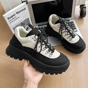 YL6103, herramientas de montaña Retro para hombres, al aire libre Botas de senderismo, deportes informales, suelas gruesas de goma, zapatos elevados, calzado deportivo - Product Image 6