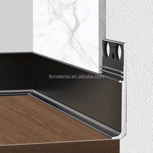 Profilo Battiscopa in Alluminio di Qualità, Montaggio a Filo, Nascosto, con Finitura Shadow Gap - Product Image 5