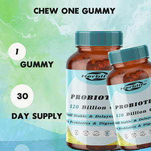 Vente Flash OEM - Personnalisable - Probiotiques 120 Milliards d'UFC, Prébiotiques et Enzymes Digestives pour Hommes et Femmes - Product Image 3