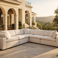 Von Käufern Bevorzugtes und Skulpturales Wohnzimmer-Sofa im Wolken-Stil, Inspiriert von Cloud Couch und Cloud Couch Sectional