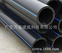 Tuyau de Drainage en HDPE pour système de Drainage de toit, livraison gratuite depuis l'usine, tuyau en Siphon, matériau PE