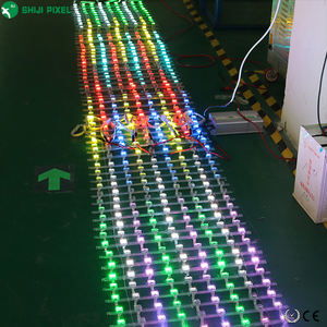 Luces <span class=keywords><strong>LED</strong></span> de píxeles flexibles SHIJI P100 direccionables y programables para exteriores, con pantalla de malla, impermeables IP68, UCS5603 - Product Image 4