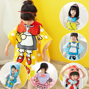 Any logo Print <strong>Children</strong> Kids <strong>Swim</strong> Towelling Poncho <strong>Towel</strong> - Product Image 5