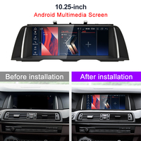 HFMidia Qualcomm Snapdragon 665 8 cœurs 8 Go 128 Go Android 16 Carplay Auto pour BMW Série 5 F10 F11 Lecteur multimédia vidéo central