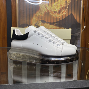 Venta directa de fábrica de zapatos casuales de moda con amortiguación de aire elástica de cuero genuino, zapatos deportivos de diseñador de lujo con suela gruesa. - Product Image 5