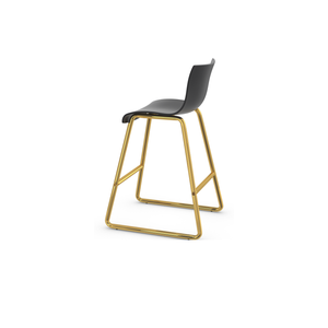 Schlankes Design Komfortabler PU-Sitz Rostbeständiger Metall-Barhocker für Europäischen und US-Markt Langlebiger Café- und Heim-Barhocker - Product Image 4