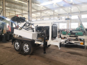 Plataforma de Perforación de Pozos de Agua Portátil con Remolque de 4 Ruedas, 2000 mm, Promoción Única, 320 mm de Distancia al Suelo para <span class=keywords><strong>Roca</strong></span> Dura - Product Image 4