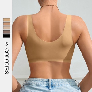 <span class=keywords><strong>Soutien</strong></span>-<span class=keywords><strong>gorge</strong></span> push up sans couture à fermeture avant <span class=keywords><strong>Soutien</strong></span>-<span class=keywords><strong>gorge</strong></span> post-chirurgical sexy et confortable sans fil à bretelles larges pour femmes - Product Image 4