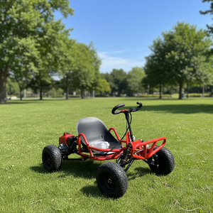 Go Kart Todoterreno de Alto Rendimiento <span class=keywords><strong>con</strong></span> Motor de Gasolina de 90CC y 2 Tiempos, <span class=keywords><strong>con</strong></span> Gran Aceleración y Conducción Estable - Product Image 4