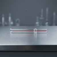 Capillaires en verre G008-05-80-D 5,5x1,65 mm. Capillaires en verre pour la production de fil élastique en caoutchouc, résistants aux acides, Duran