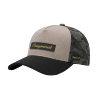 Casquette de baseball en nylon 5 panneaux personnalisée pour homme, bleu marine, logo brodé, perforations découpées au laser, casquette de sport imperméable