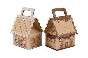 <strong>Christmas</strong> Xmas Handle House Shape Gift <strong>Boxes</strong> Ornament Gift <strong>Boxes</strong> Treat Candy Cookie Perfect Paper Packaging Gift <strong>Boxes</strong> <strong>Christmas</strong> - Product Image 4