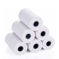 Rouleau de papier thermique au meilleur prix, 55 g/m², longueur 62 mètres, excellente qualité d'image