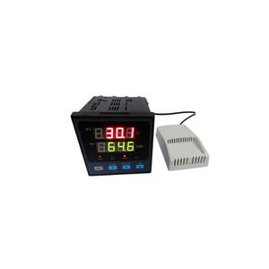 Veinasa HTC415 LED Display IP65 Rated Serial Port Communication Dual Control <strong>Temperature</strong> Humidity Monitor 4-Channel Relay - Product Image 1