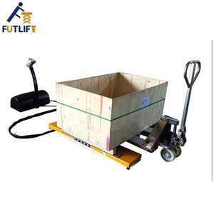 Plataforma Elevadora de Tijera Tipo U para Manipulación de Materiales, Elevador Eléctrico de Trabajo, 500kg 1000kg 1500kg - Product Image 3