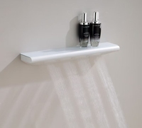 Ensemble de douche de salle de bain exposé mural blanc Système de douche de salle de bain Robinets de douche de salle de bain