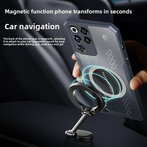 Étui de téléphone à dissipation thermique pour Nubia <span class=keywords><strong>Neo</strong></span> <span class=keywords><strong>3</strong></span> <span class=keywords><strong>GT</strong></span> 2 5G, coque de protection en acrylique hautement transparente - Product Image 4
