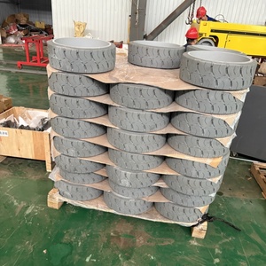 Điều kiện mới Scissor Lift đặc biệt lốp cao su lốp 15x5 r712 500kg Tải công suất cho skyjack jlg cho kho sử dụng - Product Image 5