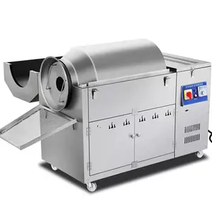 2022 Low price stainless steel walnut nuts coffee roaster peanut roaster machine price