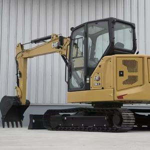 Excavadora Hidráulica Usada Cat 306.5 de 6 Toneladas, Mini Excavadora de Orugas Caterpillar para Obras de Renovación Municipal y Construcción de Paisajismo - Product Image 1