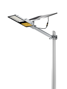 Lampe solaire de rue professionnelle 200W IP66, panneau solaire MONO, batterie 22AH, projecteur LED ultra-lumineux 2100LM avec télécommande - Product Image 6