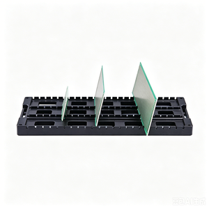Vassoio per PCB con divisori, contenitori per scaffali con chiusura a chiave, l'acqua di mare condotta dall'acqua salata conduce l'elettricità, poiché il IT contiene un rack ESD - Product Image 4