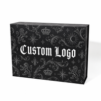 Boîte cadeau magnétique personnalisée de luxe, boîte d'emballage rigide en papier pliable pour vêtements haut de gamme, bijoux, produits de marque