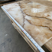 Panneaux de marbre artificiel translucide jaune Transtones TA-105 en gros – Plaques modernes, écologiques et durables de 6 à 20 mm pour hôtels