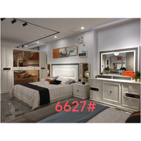 Meubles de maison modernes ensembles de chambre à coucher de haute qualité vente à chaud MDF lit placard design simple meubles de chambre à coucher