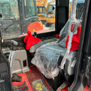 Importato dal Giappone, usato Kubota U55-4 escavatore da 5-<span class=keywords><strong>6</strong></span> tonnellate. Kubota KX161 155 165. Kubota 5-6T Mini escavatore. - Product Image 5