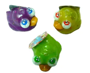 big eyes squeeze yellow plastic duck Child toys suppliers & products