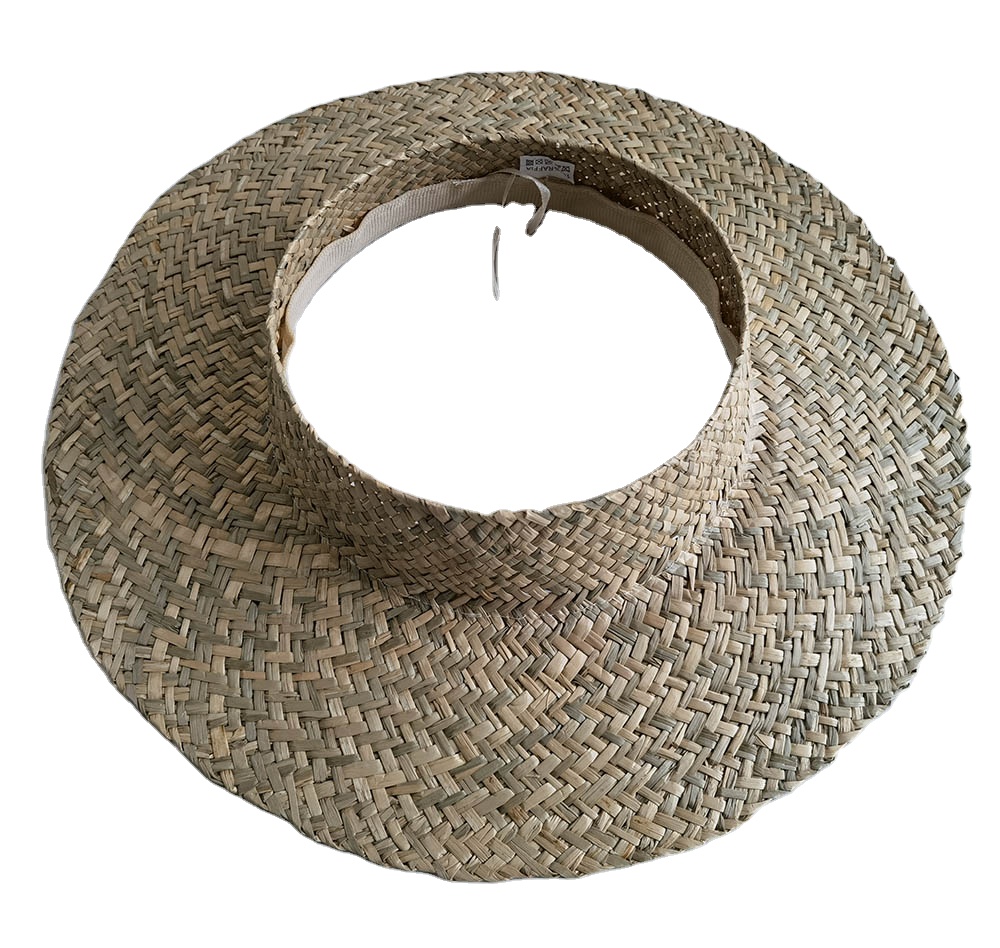 Летняя тропическая Гавайская соломенная шляпа без корон из травы Гонолулу