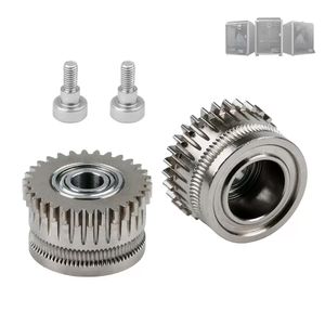 K1 Extruder Gears Hardened Steel Dual Gear For K1 K1C Ender3 V3 3D Printer <b>Accessory</b> - Product Image 4